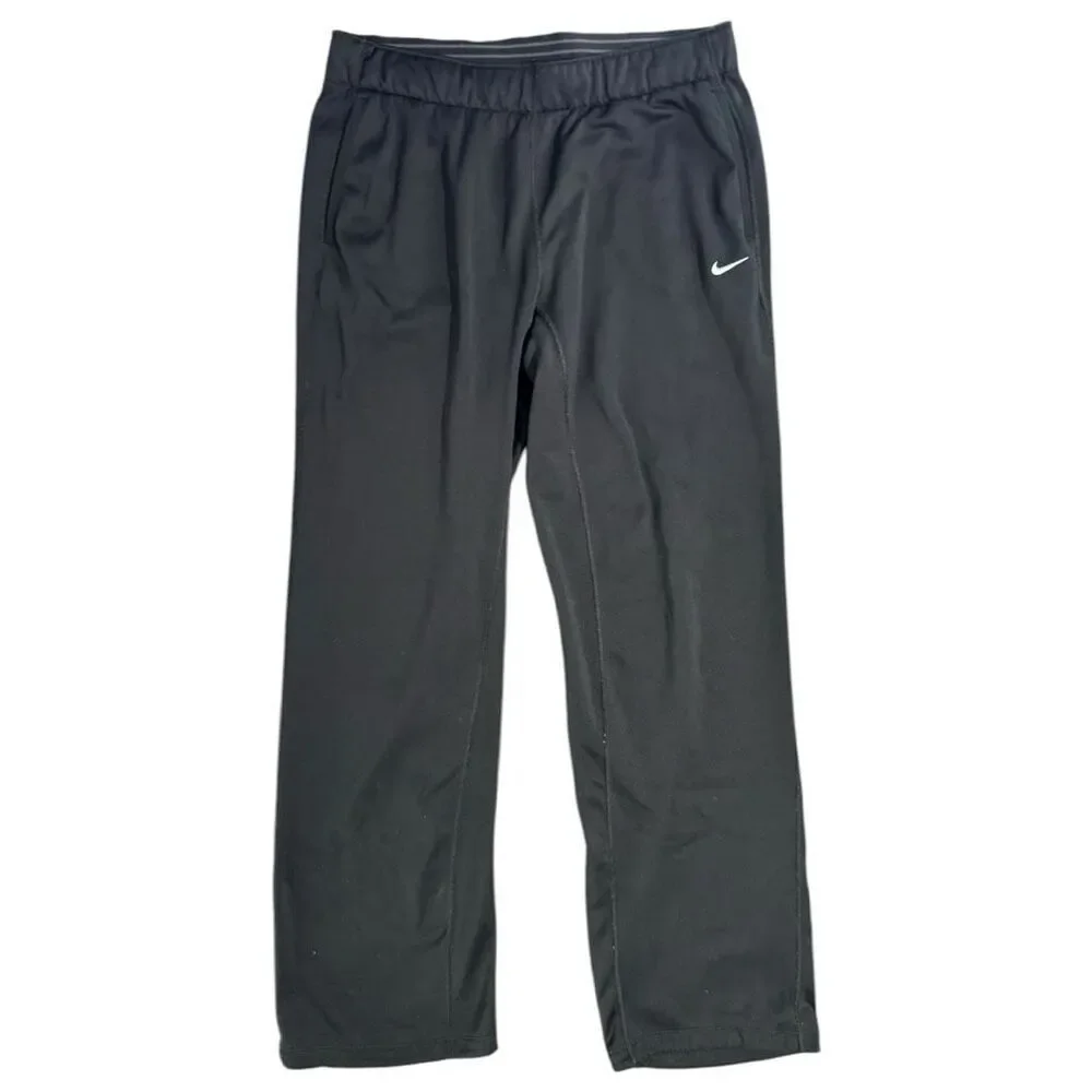 Nike Men's Black Dri-Fit Sweatpants Size Medium